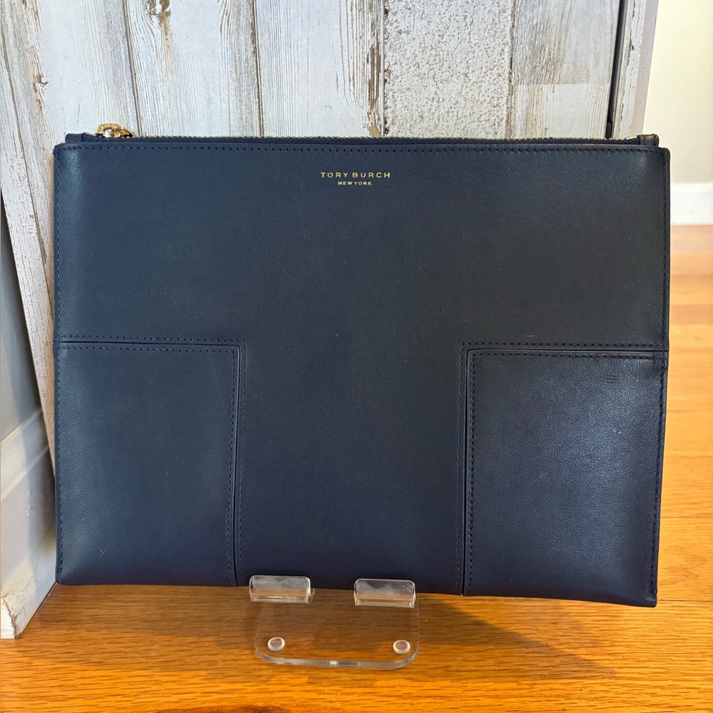 NWT Tory Burch Block T Envelope Clutch